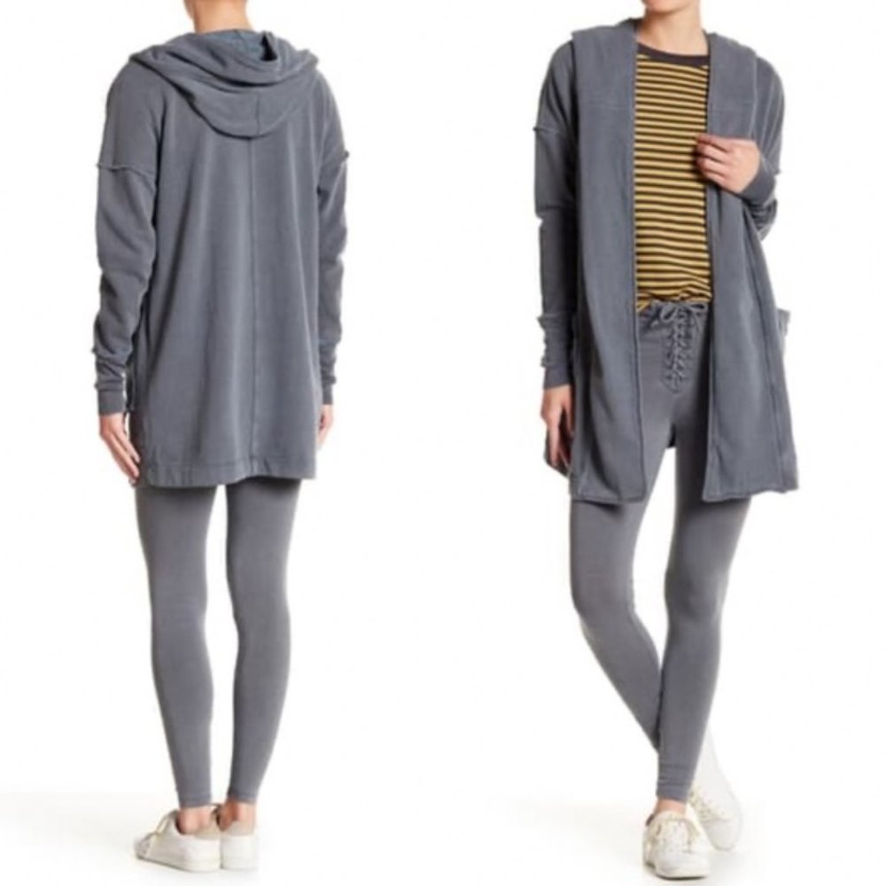 NEW Stateside Cozy Hooded Cardigan sweater xs